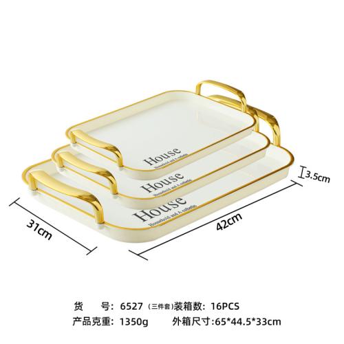 Acrylic 3in1 serving tray