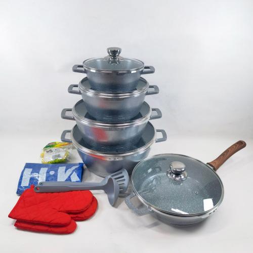 H.K 16pcs Cookware set