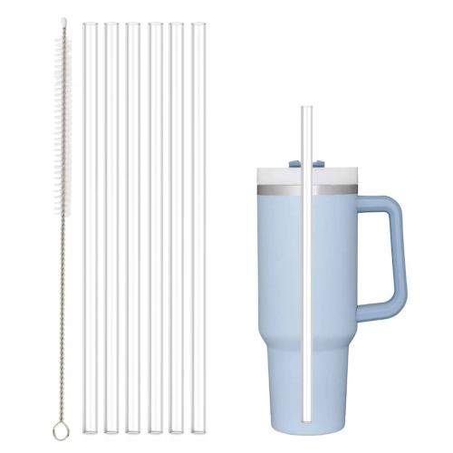 Straw with brush