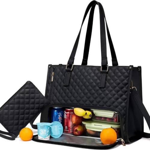 Ladies bag with food compartment